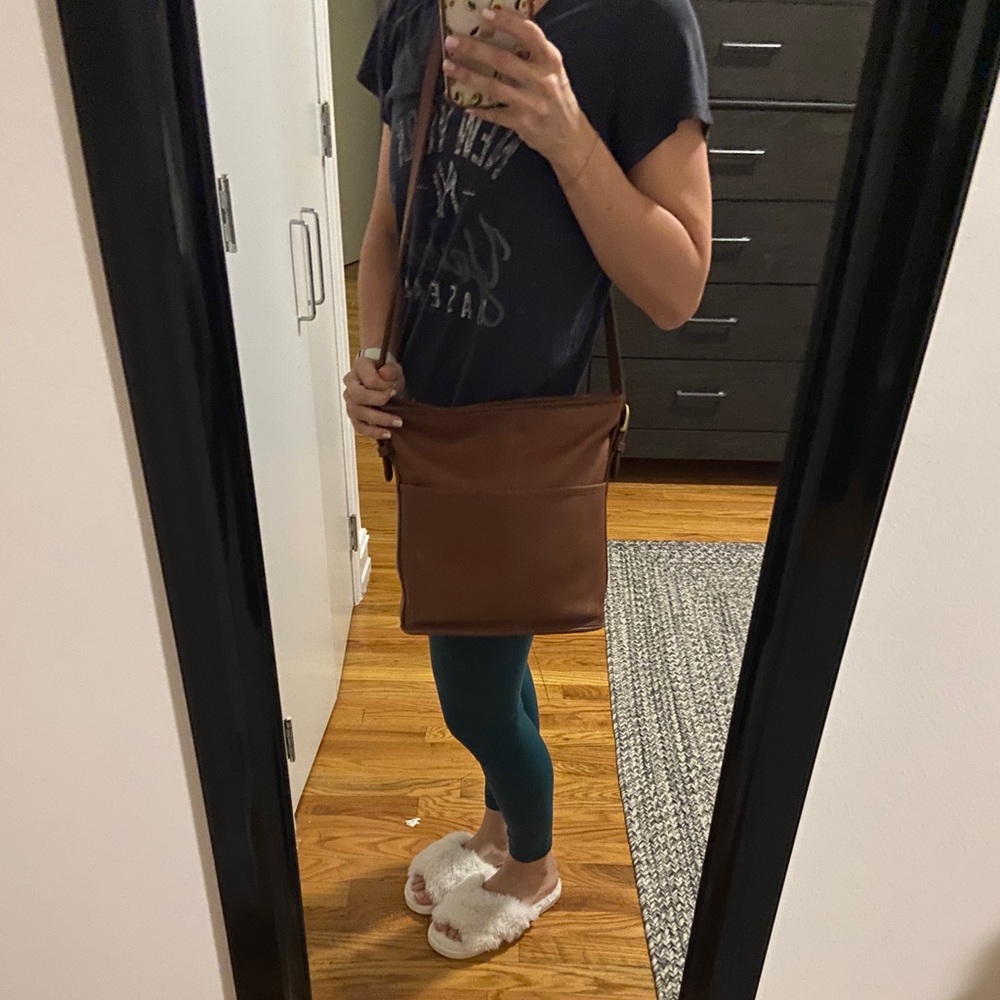 Vintage Coach 4153 Bleeker Crossbody Bucket Bag from 1995